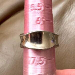Silver Lia Sophia Capricious Retired Band Ring Size 7